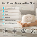 Elliqua Restore No.0 Nourishing Body Bar - Olive Oil & Shea Butter