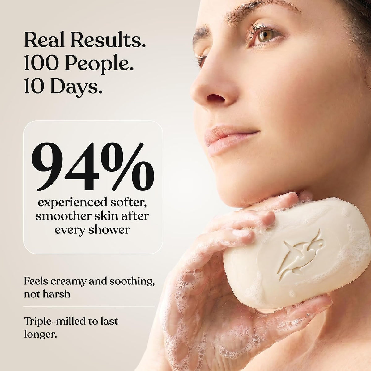 Elliqua Restore No.0 Nourishing Body Bar - Olive Oil & Shea Butter