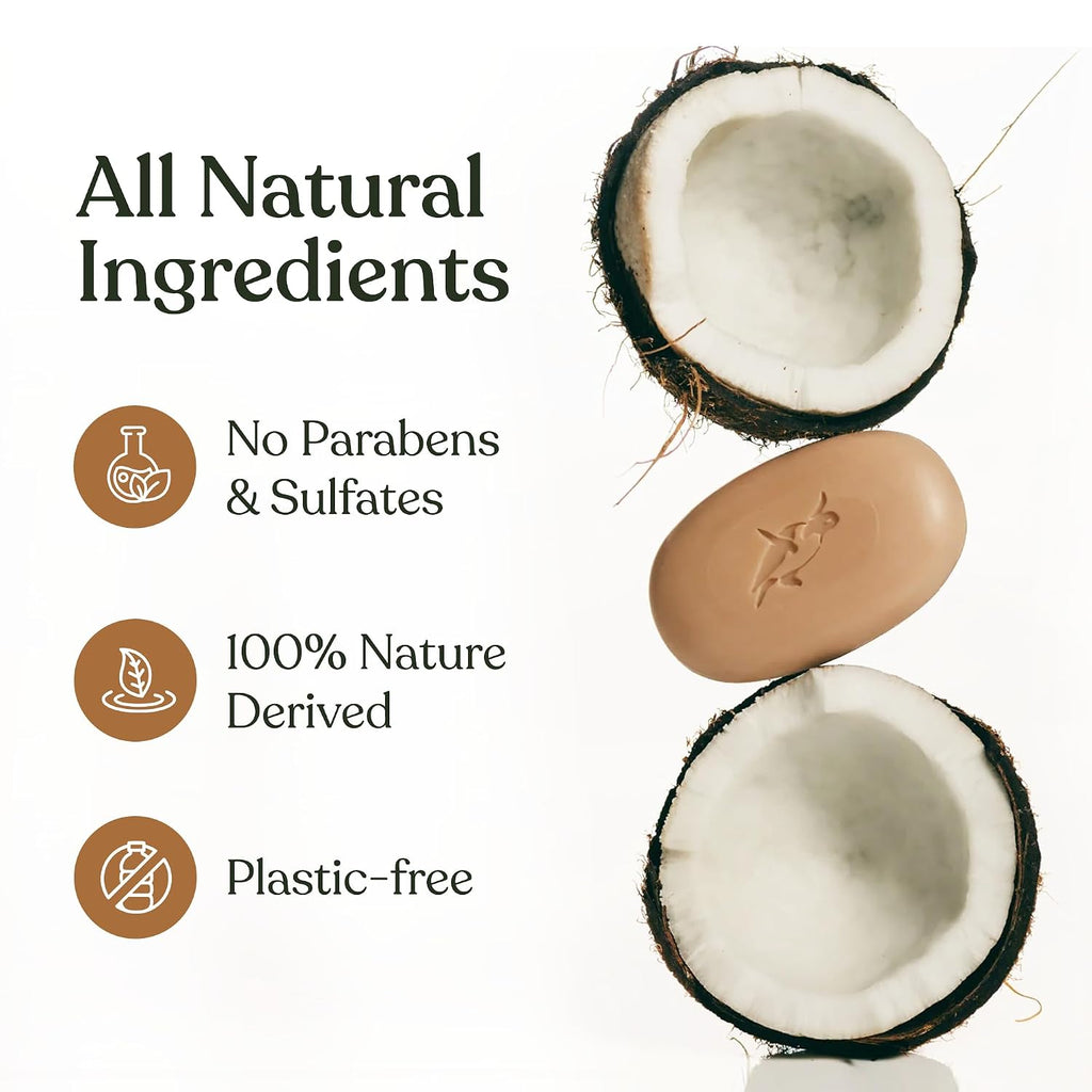 Elliqua No.2 Cocoa Butter Deep Moisturizing Body Bar, 3.5oz - 1-Pack