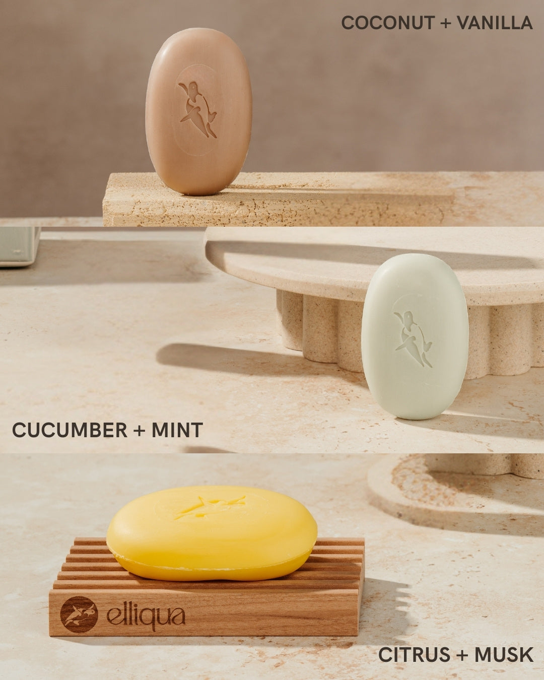 Elliqua Scented Bar Collection